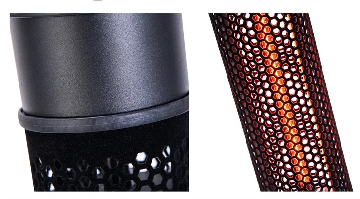 Tip over protection heater