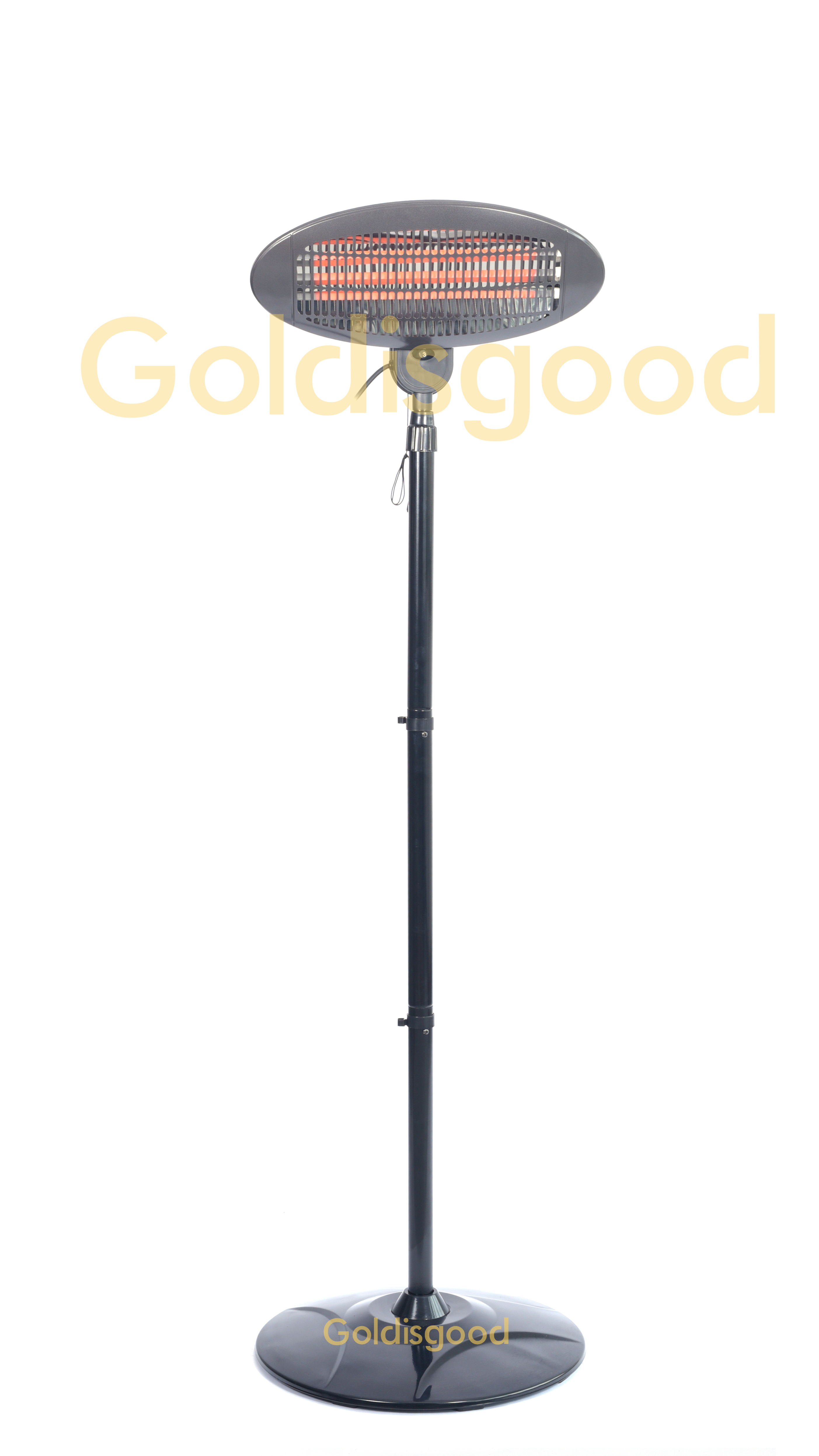 High ceiling factory radiator